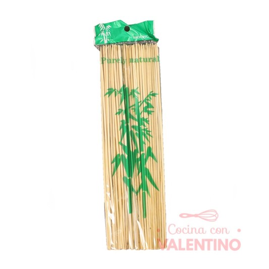 Palitos de Brochette - 15 Cm - 90 Un (medida 25cm)