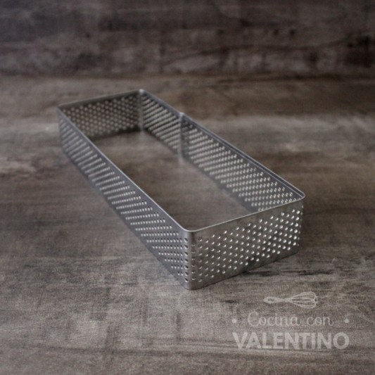Cintura Doña Clara Rectangular Perforada (medida 20x7cm)