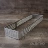 Cintura Doña Clara Rectangular Perforada (medida 28x8cm)