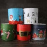 Molde Pan Dulce Papel Navidad 1 Kg - 1 Un (bulto Pack 10 Un.)