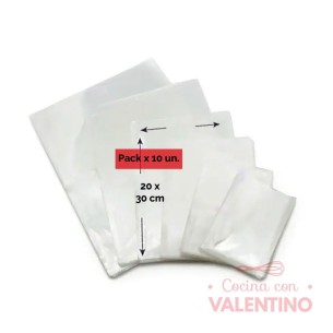 Bolsa Polipropileno 20x30 - 1 Un (bulto Pack 10 Un.)