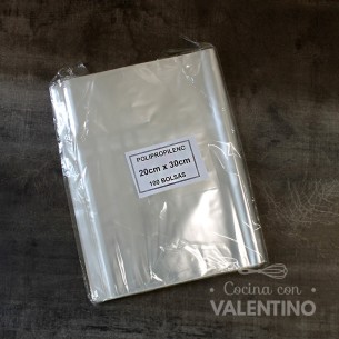Bolsa Polipropileno 20x30 - 1 Un (bulto Pack 100 Un.)