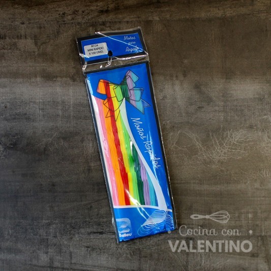 Moño Mini Liso - 1 Un. (bulto Pack 100 Un.)
