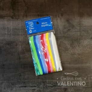 Moño Micro Liso - 1 Un. (bulto Pack 100 Un.)