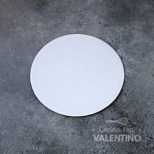 Disco Carton Alprin Blanco 18 Cm (bulto Unidad)