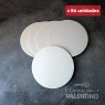 Disco Carton Alprin Blanco 20 Cm (bulto Pack 80 Un.)