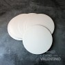 Disco Carton Alprin Blanco 24 Cm (bulto Pack 10 Un.)