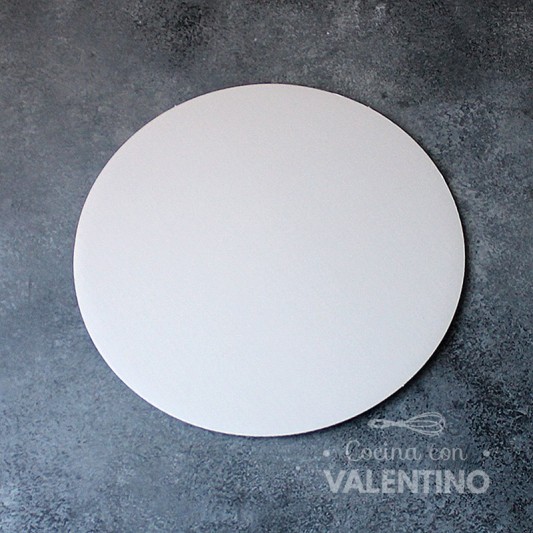 Disco Carton Alprin Blanco 24 Cm (bulto Unidad)