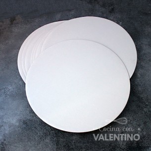 Disco Carton Alprin Blanco 29 Cm (bulto Pack 10 Un.)