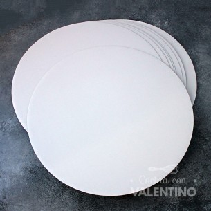 Disco Carton Alprin Blanco 32 Cm (bulto Pack 10 Un.)