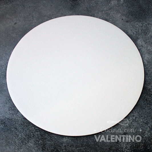 Disco Carton Alprin Blanco 32 Cm (bulto Unidad)