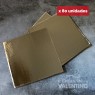 Base Cuadrada Carton Alprin Dorado 27x27 (bulto Pack 80 Un.)