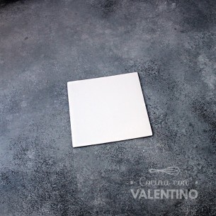 Base Cuadrada Carton Alprin Blanco 12x12 (bulto Unidad)