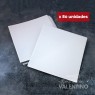 Base Cuadrada Carton Alprin Blanco 25x25 (bulto Pack 80 Un.)