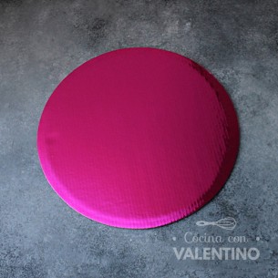 Disco Carton Alprin Fucsia 26 Cm (bulto Unidad)