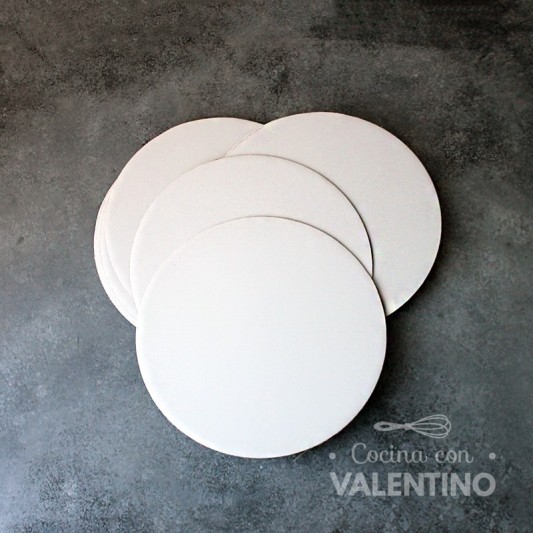 Disco Carton Alprin Blanco 22 Cm (bulto Pack 10 Un.)
