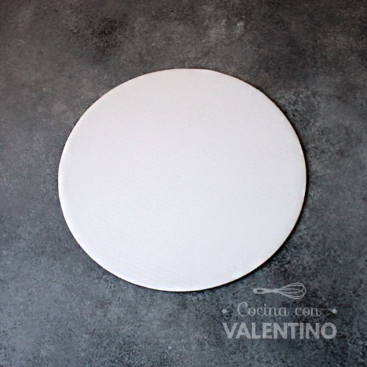 Disco Carton Alprin Blanco 22 Cm (bulto Unidad)