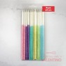 Vela Party Store Gibre Larga 15 Cm - 1 Un (bulto Pack 16 Un.)