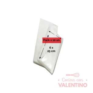 Bolsa Polipropileno 6x25 - 1 Un (bulto Pack 10 Un.)