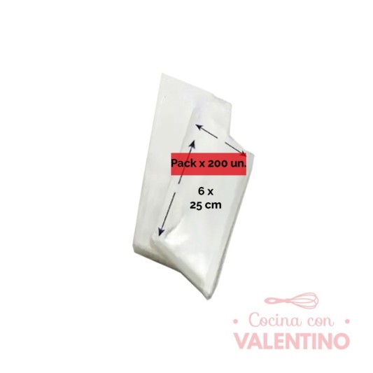 Bolsa Polipropileno 6x25 - 1 Un (bulto Bulto 200 U)