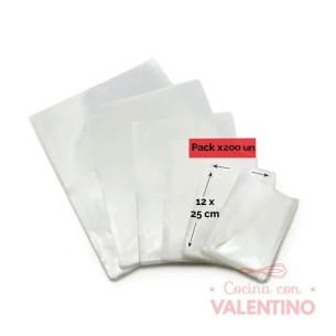 Bolsa Polipropileno 12x25 - 1 Un (bulto Bulto 200 U)