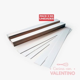 Fajas Cartulina 70 Cm - 1 Un (bulto Pack 66 Un.)