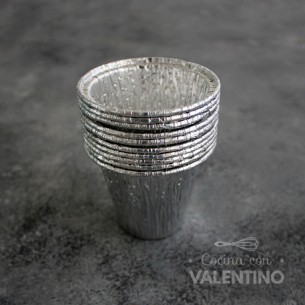Molde Aluminio Volcan - Flan Individual - 1 Un (bulto Pack 10 Un.)