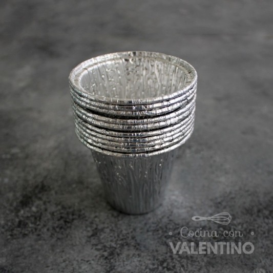 Molde Aluminio Volcan - Flan Individual - 1 Un (bulto Pack 10 Un.)