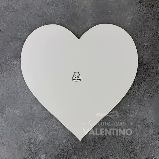 Base Fibro Plus Corazon (medida 24cm)