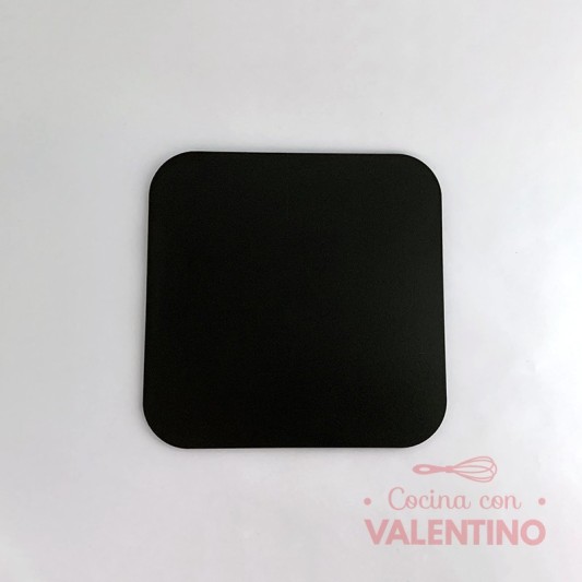Base Fibro Plus Cuadrada Negra (medida 28 CM)