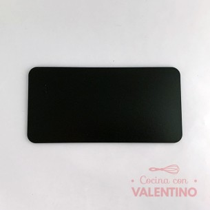 Base Fibro Plus Rectangular Negra (medida 25x35cm)