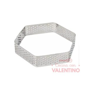 Cintura Doña Clara Hexagonal Perforada (medida 10cm)