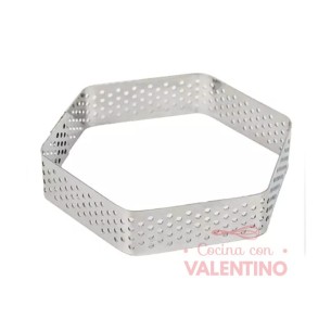 Cintura Doña Clara Hexagonal Perforada (medida 8cm)