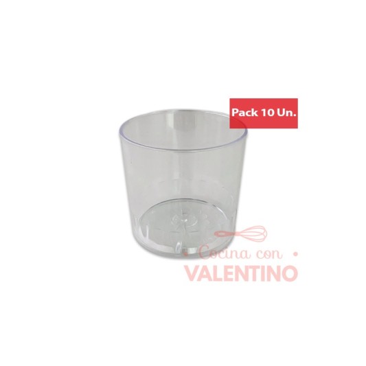 Vaso Acrilico Shot  - 100 Cc (bulto Pack 10 Un.)