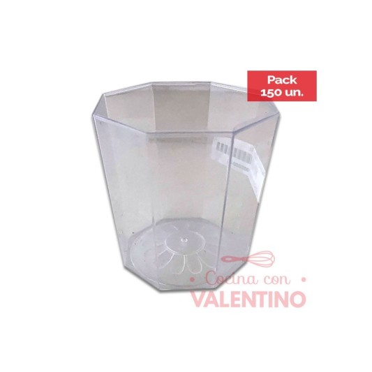 Vaso Acrilico Shot  - 200 Cc (bulto Pack 150 Un)