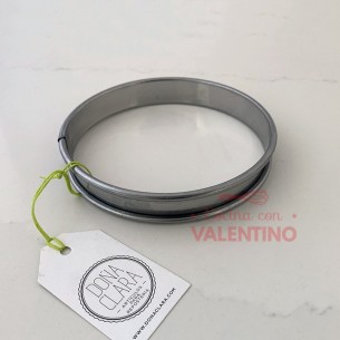 Aro Tarta Doña Clara Doble Rulo 2 Cm Alto (medida 12cm)