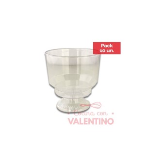 Vaso Acrilico Copa  - 100 Cc (bulto Pack 10 Un.)