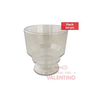 Vaso Acrilico Copa  - 200 Cc (bulto Pack 10 Un.)