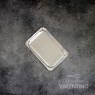 Plato Bandeja Carton Plateado