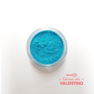 Colorante Polvo Dust Color Platinum Nacarado Turquesa - 8 Grs