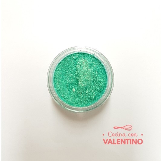Colorante Polvo Dust Color Platinum Nacarado Jade - 8 Grs