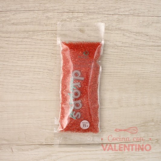 Drops Pastelar Cristales de Azucar Rojo - 35 Grs