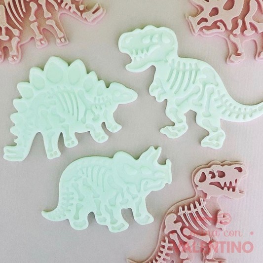 Cortante + Marcador Ruphas Dinosaurio - 3 Un
