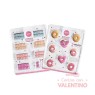 Set Placa Parpen Chocolatines Donas y Corazones SPDC