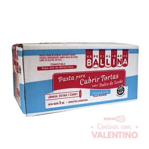 Pasta Cubretorta Ballina Formula H DDL - 3 Kg
