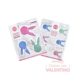 Set Placa Parpen Conejos Choco Galletas
