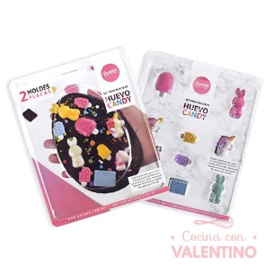 Set Placa Parpen Huevo Plano Candy SPH15P