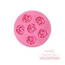 Molde Flexible Rosas x6