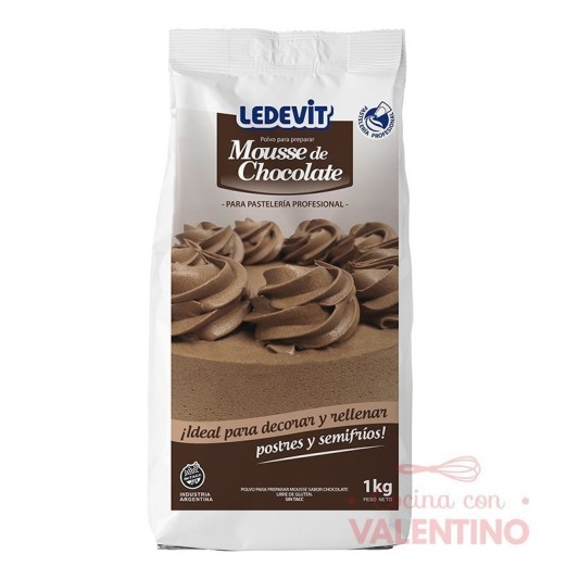Mousse Ledevit Chocolate - 1 Kg