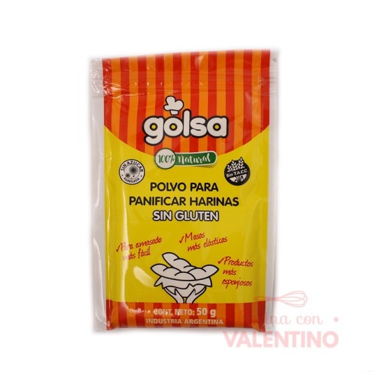 Polvo para Panificar Golsa SIN TACC - 50 Grs